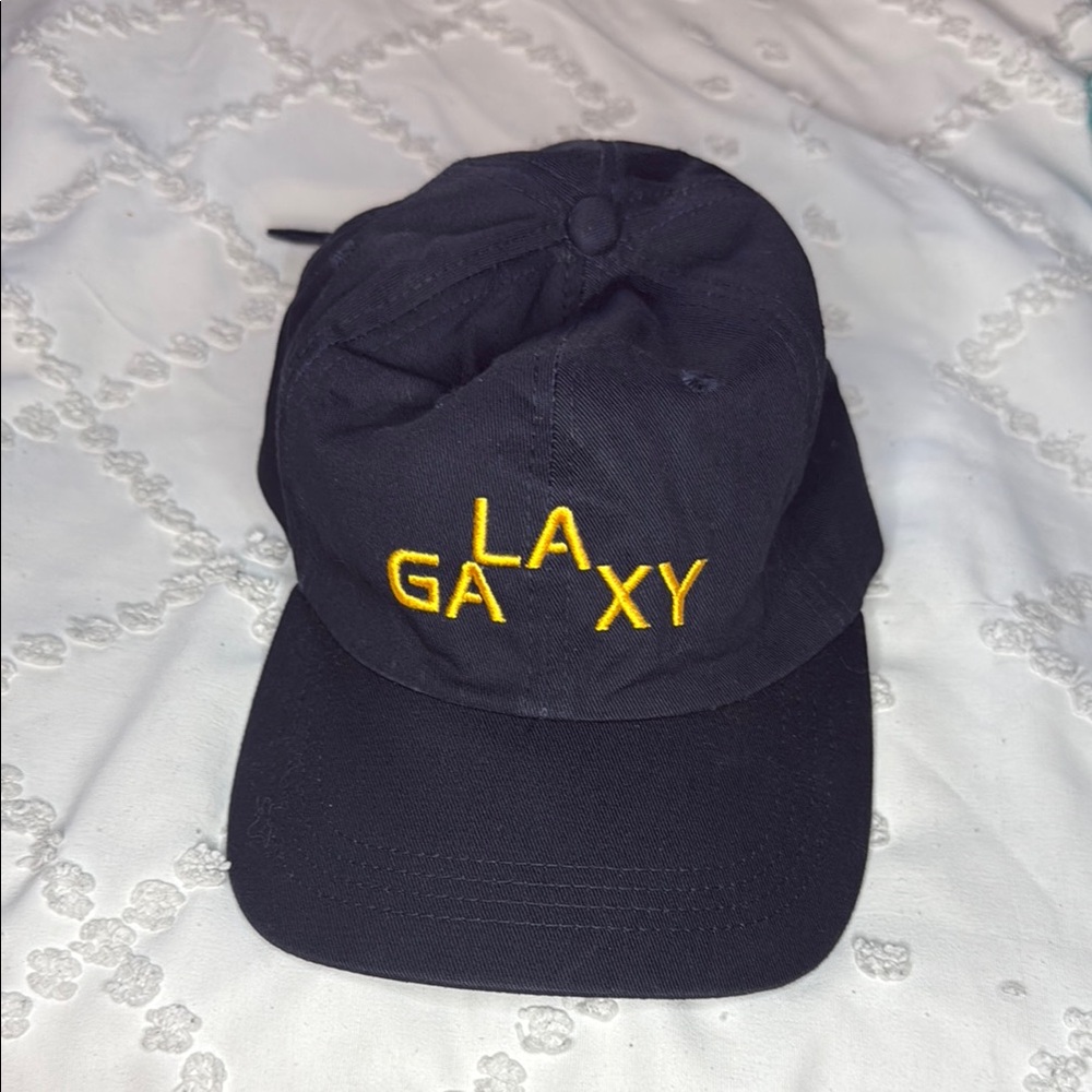 Navy and Gold LA Galaxy Cap